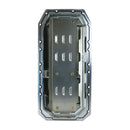 Moroso AJPE TFX 96/TFX 2000/TFX 2002 Funny Car Wet Sump 4.25in-6.25in Aluminum Oil Pan-2