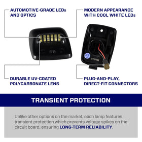 Form Lighting 2005 Tacoma/Tundra LED License Plate Lights (Pair) - 0