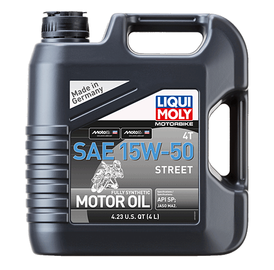 Motorbike 4T SAE 15W-50 Street 4L (CASE OF 4) LM20060
