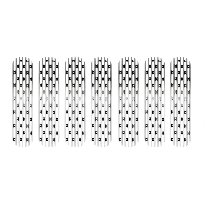 DV8 Offroad 2007-2018 Jeep JK Polished Grille Inserts