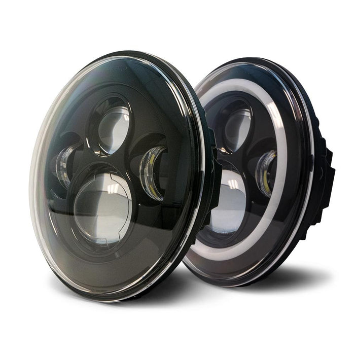 DV8 Offroad 07-18 Jeep Wrangler JK LED Projector Headlights