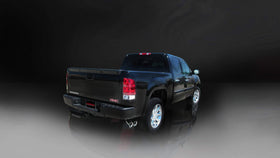Corsa 2007-2008 Chevrolet Silverado Crew Cab/Short Bed 1500 5.3L V8 Black Sport Cat-Back Exhaust - 0
