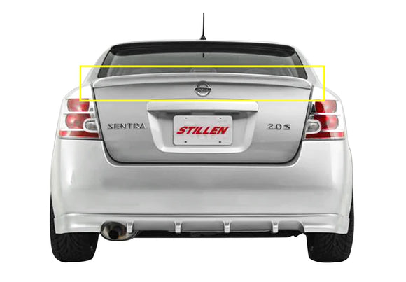 STILLEN REAR WING 07-12 NISSAN SENTRA - URETHANE X01