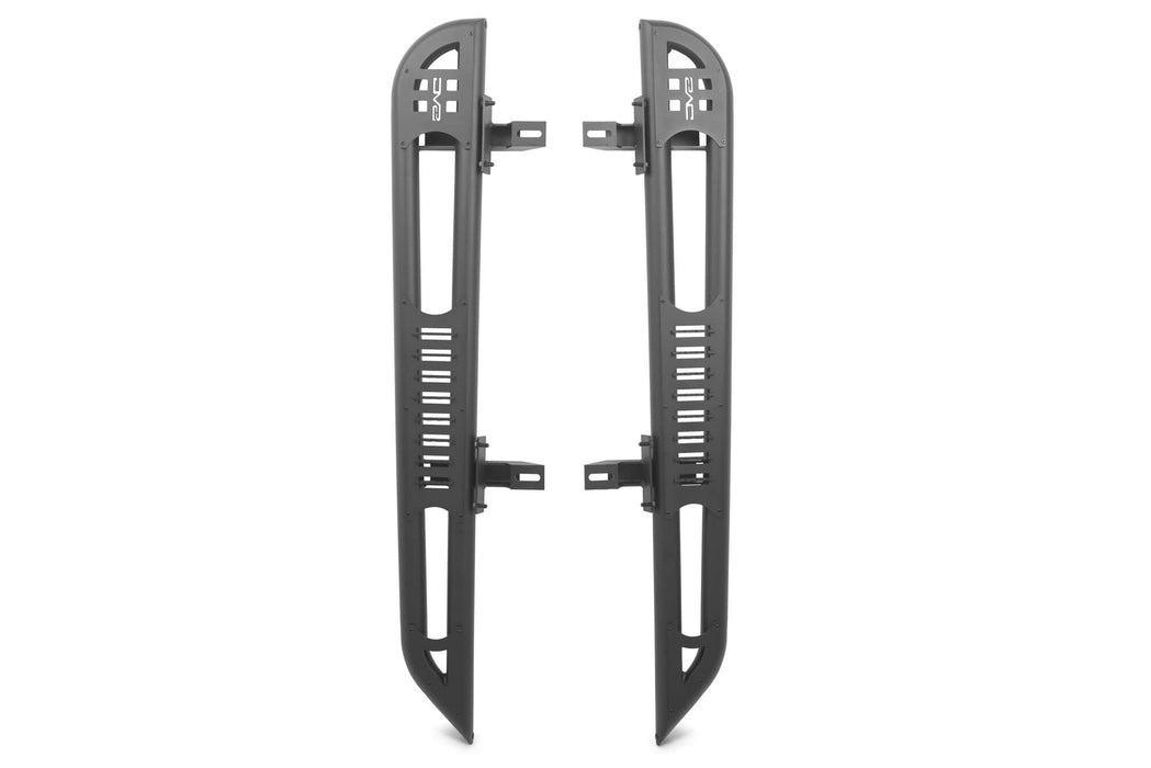 DV8 Offroad 07-18 Jeep Wrangler JK 2 Door Body/Pinch Weld Mounted Side Steps