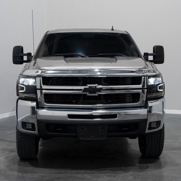 Form Lighting 2007-2013 Chevrolet Silverado LED Reflector Headlights (Pair)