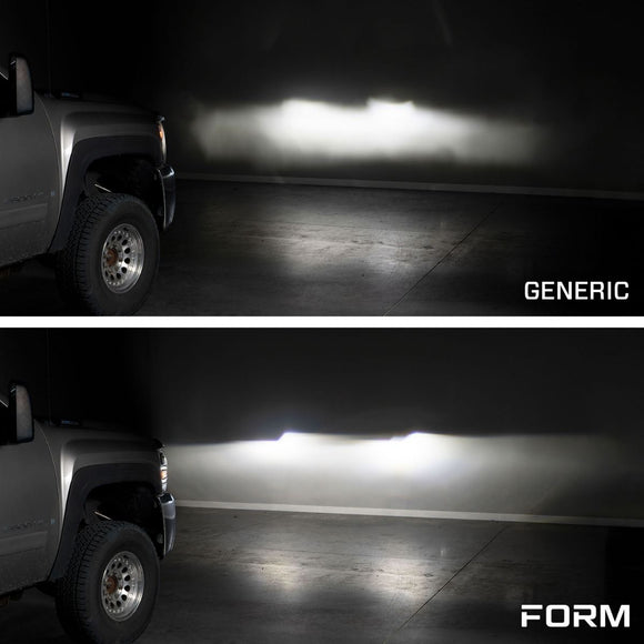 Form Lighting 2007-2013 Chevrolet Silverado LED Projector Headlights (Pair)