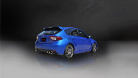 Corsa 2008-2014 Subaru Impreza Hatchback STI 2.5L Turbo Manual Polished Sport Cat-Back Exhaust - 0