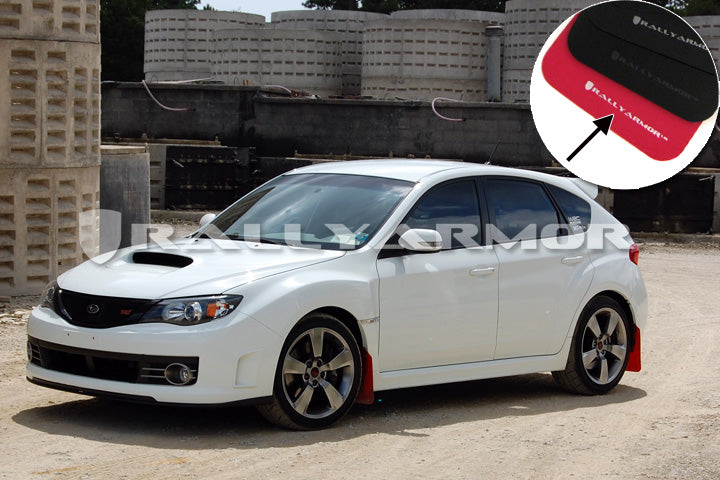2008-14 Subaru STI Black UR Mud Flaps