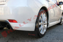 Rally Armor 08-10 Subaru WRX / 08-11 Impreza 2.5i (Hatch/Sedan) Black UR Mud Flap w/Red Logo-2