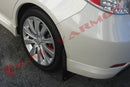 Rally Armor 08-10 Subaru WRX / 08-11 Impreza 2.5i (Hatch/Sedan) Black UR Mud Flap w/Grey Logo-2