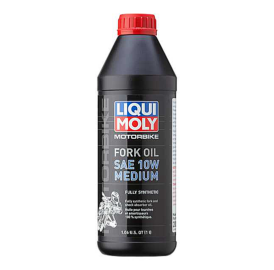 LIQUI MOLY 1L Motorbike Fork Oil SAE 10W Medium (Comes in Case of 6 Units)