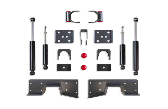 MaxTrac 99-06 GM C1500 2WD V6/V8 5in Rear Lowering Kit