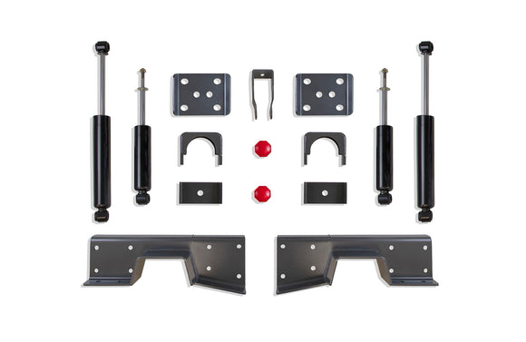 MaxTrac 99-06 GM C1500 2WD V6/V8 6in Rear Lowering Kit
