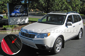 Rally Armor 09-13 Subaru Forester Black UR Mud Flap w/ Grey Logo - 0