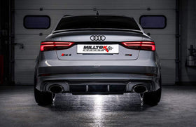 Milltek Sport Cat-Back System - Audi 8V RS3 Sedan - 0