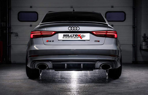 Milltek Sport Cat-Back System - Audi 8V RS3 Sedan
