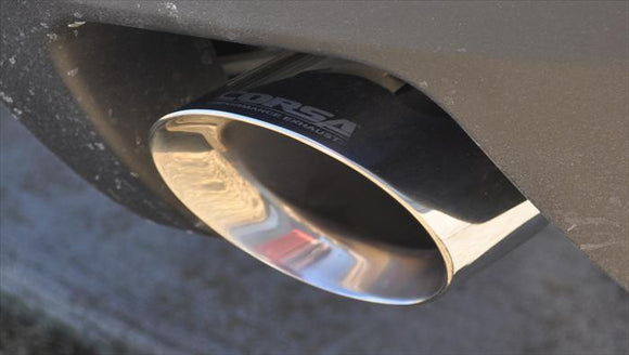 Corsa 2010-2015 Chevrolet Camaro Convertible RS 3.6L V6 Polished Sport Cat-Back + XO Exhaust