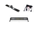 Cali Raised 10-18 Dodge Ram 2500/3500 22 Bumper Hidden Led Light Bar Brackets Kit For - W/ 5D Opti-1