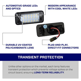 Form Lighting 2010 Subaru BRZ LED License Plate Lights (Pair) - 0
