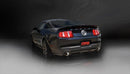Corsa 2011-2012 Ford Mustang Shelby GT500 5.4L V8 Polished Sport Axle-Back Exhaust-2