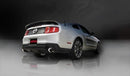 Corsa 2011-2014 Ford Mustang GT/Boss 302 5.0L V8 Black Xtreme Axle-Back Exhaust-3