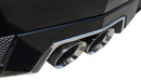 Corsa 2011-2015 Cadillac CTS Coupe V 6.2L V8 Polished Sport Axle-Back Exhaust-2