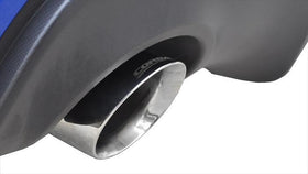 Corsa 2012-2020 Scion FRS / Subaru BRZ Black Tip Sport Cat-Back Exhaust - 0