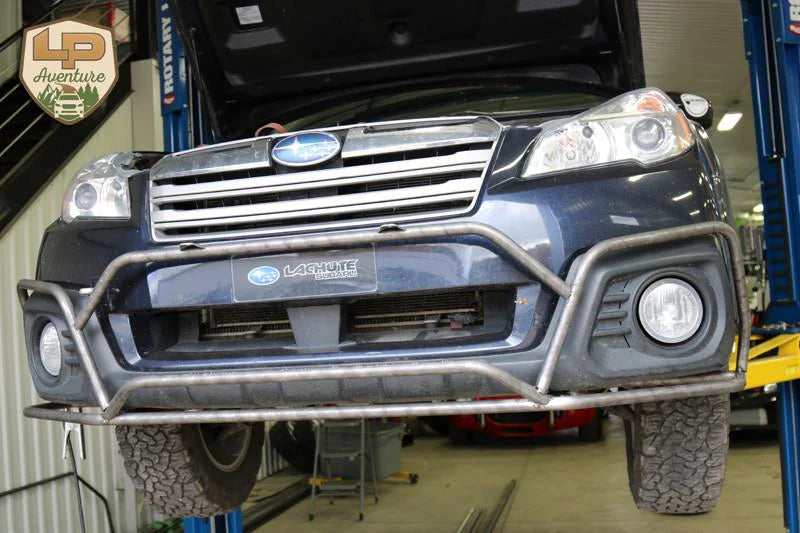 LP Aventure 13-14 Subaru Outback Big Bumper Guard - Bare - 0
