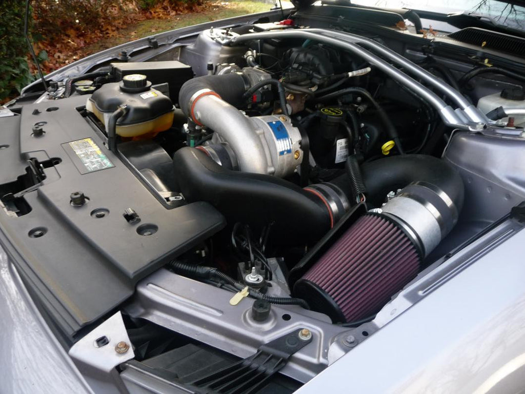 Vortech 2005-2008 Ford Mustang 4.0 V6 System w/V-3 Si. Polished Finish