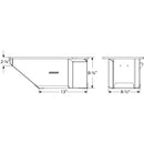 OIL PAN, GM LS, DART LS NEXT GEN 3, WET SUMP, ALUMINUM, 8.25 DEEP-2
