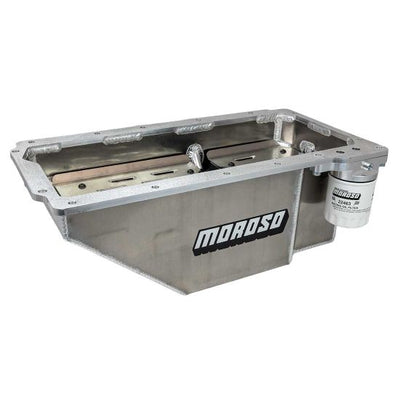 OIL PAN, GM LS, DART LS NEXT GEN 3, WET SUMP, ALUMINUM, 8.25 DEEP