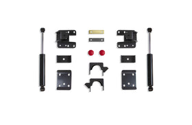 MaxTrac 07-16 GM C/K1500 2WD/4WD 5-6in Rear Adj. Lowering Flip Kit