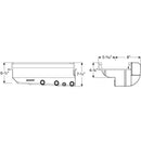 OIL PAN, DART LS NEXT/NEXT 2 NON-SKIRTED, DRY SUMP, 3 P/U, ALUMINUM-2