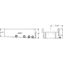 OIL PAN, DART LS NEXT/NEXT 2 NON-SKIRTED, DRY SUMP, 4 P/U, ALUMINUM-2