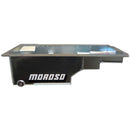 Moroso GM LS Swap (w/Rear Sump & Spin-On Oil Filter Adapter) Wet Sump 7qt 6in Steel Oil Pan-1