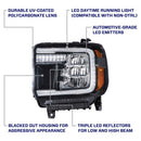 Form Lighting 2014 GMC Sierra LED Reflector Headlights (Pair)-4