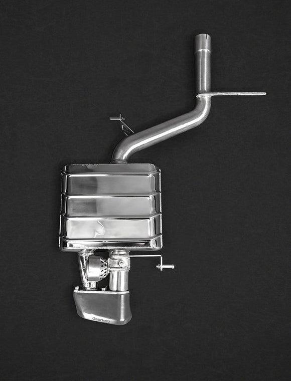 BMW 550i (V8TT) Valved Exhaust System Incl. Remote (Catback) With Ceramic Tips