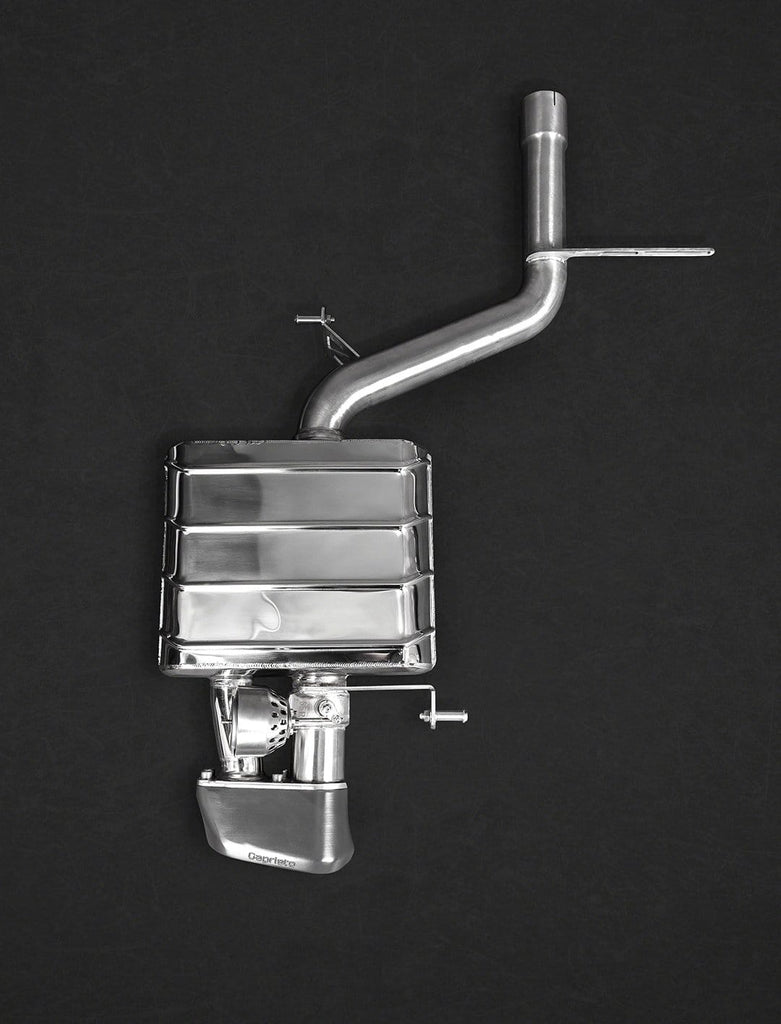 BMW 550i (V8TT) Valved Exhaust System Incl. Remote (Catback) With Ceramic Tips