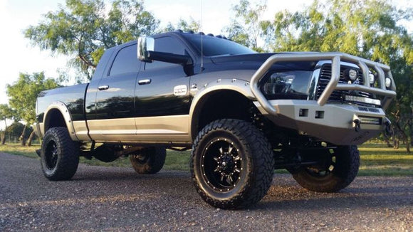 Road Armor 10-18 Ram 2500 Stealth Front Winch Bumper w/Titan II Guard - Tex Blk