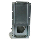 Moroso GM LS Swap (w/Rear Sump/Spin-On Filter Adapter) Wet Sump 7qt 6in Angled Steel Oil Pan - Black-2