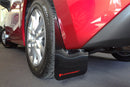 Rally Armor 14-18 Mazda3 Red UR Mud Flap w/White Logo-4