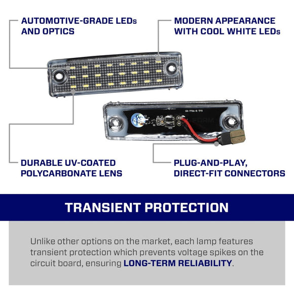 Form Lighting 2014 4Runner LED License Plate Lights (Pair)