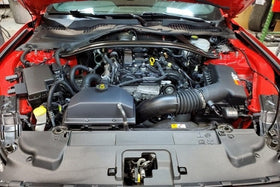 JLT 15-19 Ford Mustang Black Textured Coolant Tank Cover - 0