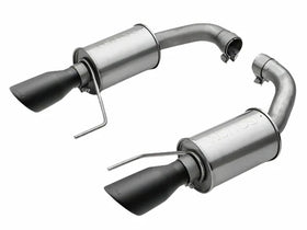 Roush 15-17 Mustang GT Black Tip Axle Back Exhaust
