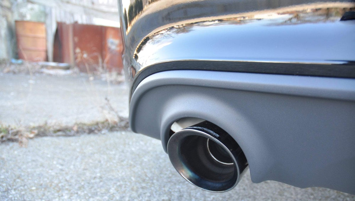 Corsa 2017-2020 Dodge Charger 6.4L/17-19 Dodge Charger 5.7L Black Sport AxleBack Exhaust w/4.5inTips
