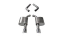 Corsa 17-20 Dodge Charger 6.4L/17-19 Dodge Charger 5.7L Polished Sport AxleBack Exhaust w/4.5in Tips-1