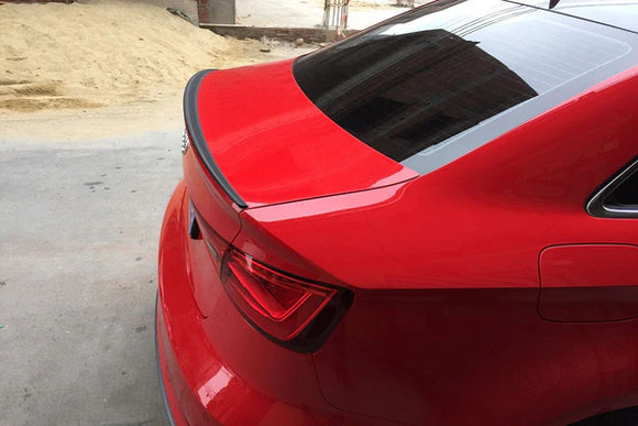 Velt Sport Carbon Fiber Spoiler (V2) - Audi / 8V / 8V.5 / A3 (S-Line) / S3 / RS3 | VELT-TSPL-CF-V2-8V