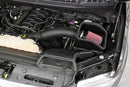 JLT 15-19 Ford F-150 5.0L Black Textured Cold Air Intake Kit w/Red Filter-1