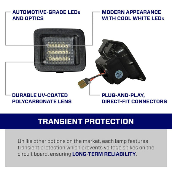 Form Lighting 2015 F-150 LED License Plate Lights (Pair)