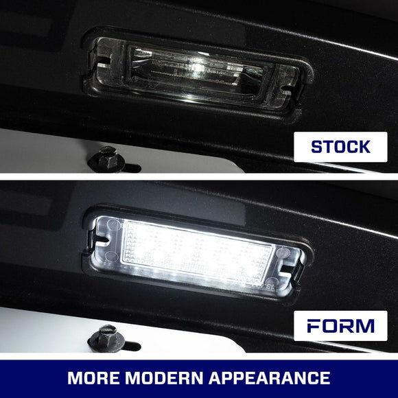 Form Lighting 2015+ Ford Mustang LED License Plate Lights (Pair)